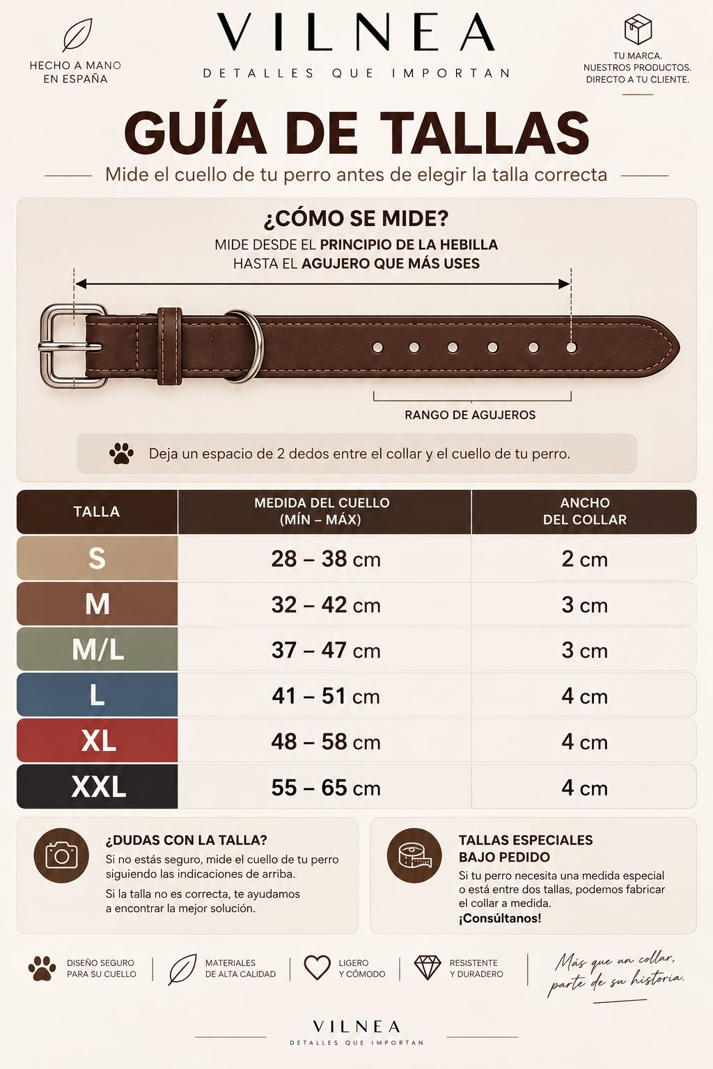 Collar Confort Personalizado